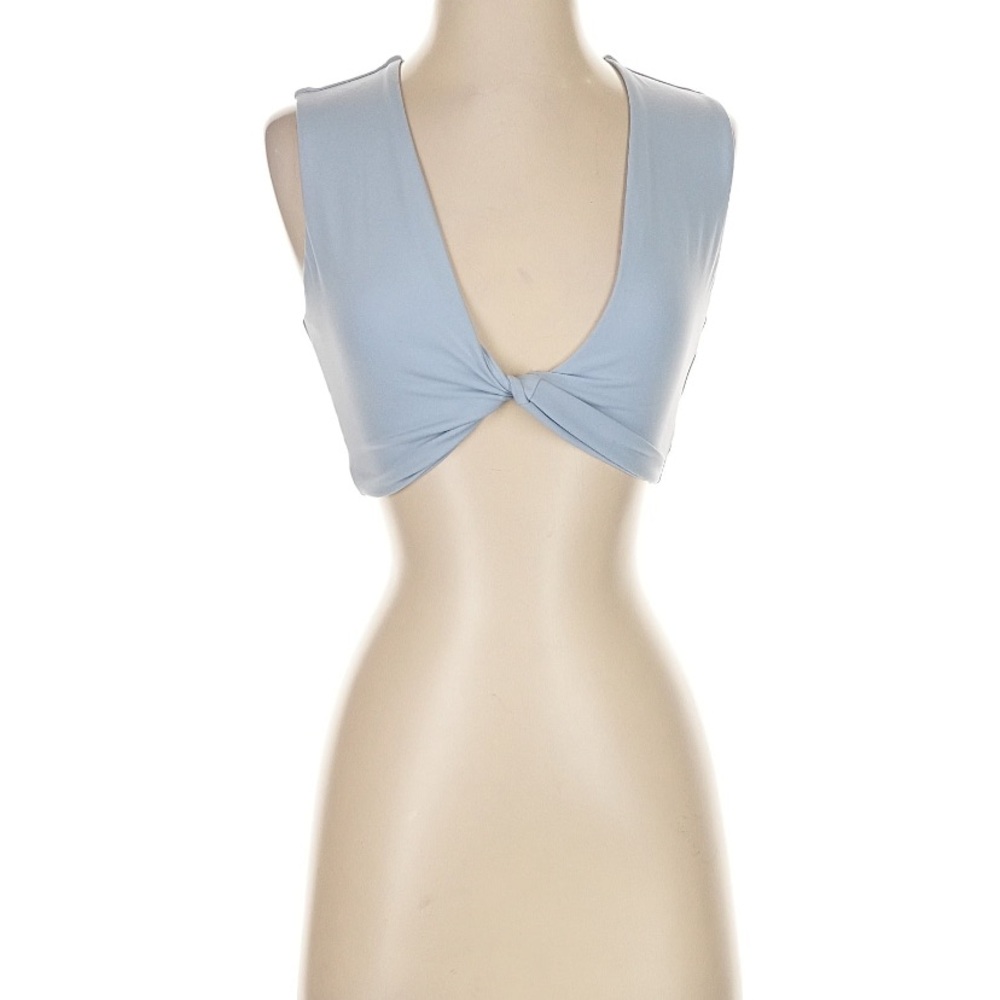 REVOLVE LE ORE TOP CROP TANK TOP SIZE SMALL BLUE